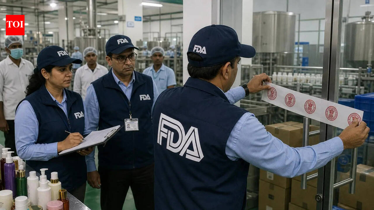 FDA seals Bhiwandi-based cosmetic factory for misleading claims, fake address