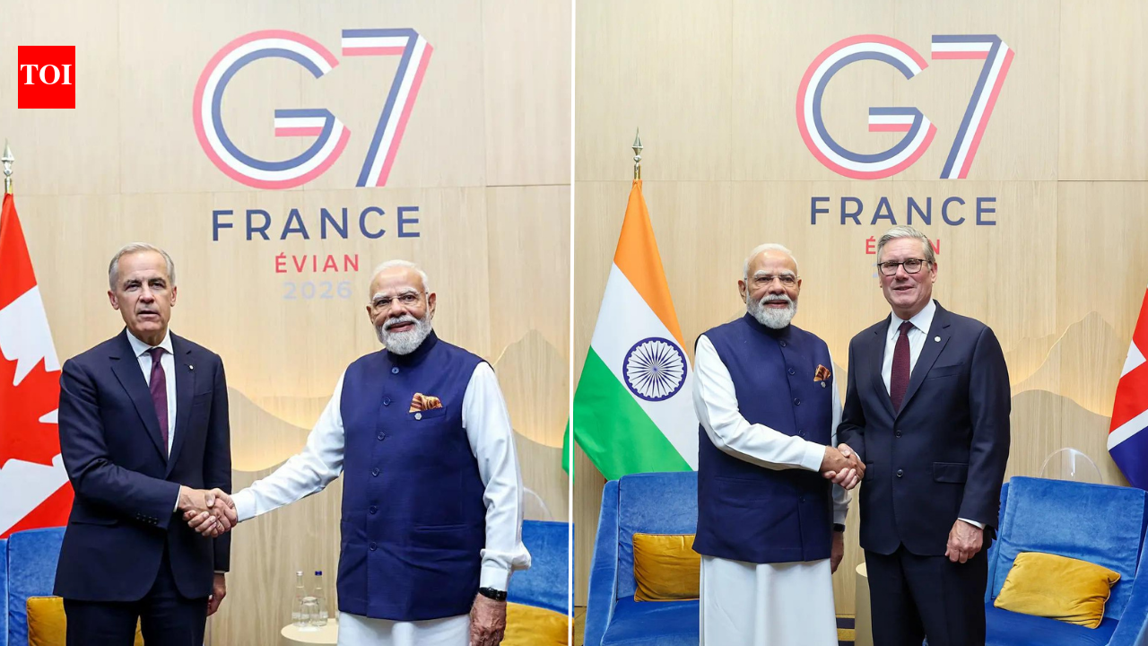 PM Modi's bilateral blitz at G7 summit; meets Canada's Carney and UK's Starmer