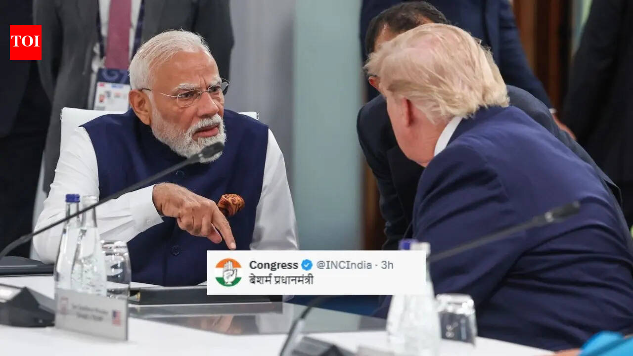 'Shameless': AAP, Congress target PM Modi for meeting Trump at G7 Summit after US strikes killed 3 Indian sailors
