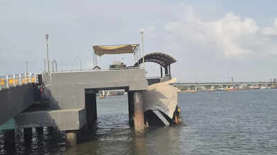 Cidco files FIR against shipping firm after its vessel damages Nerul jetty in Navi Mumbai
