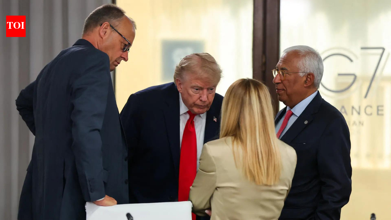 From Meloni's cigarettes to Trump's Greenland, hot mic moments capture lighter side of G7 summit