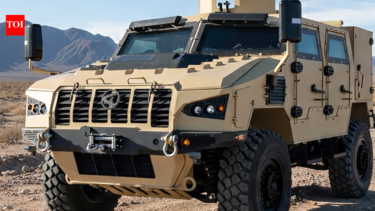 Bharat Forge arm and Paramount unveil made-in-India next-gen armoured vehicle at global stage