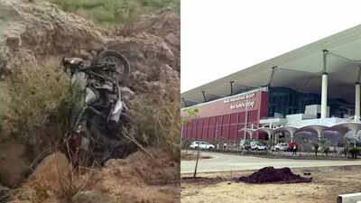 7-ft death trap on Noida airport link road: Faridabad manager crashes into pit, bleeds for hours, dies