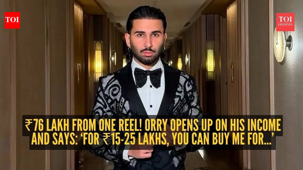 ₹76 lakh from one reel! Orry opens up on his income and says: ‘For ₹15-25 lakhs, you can buy me for…’