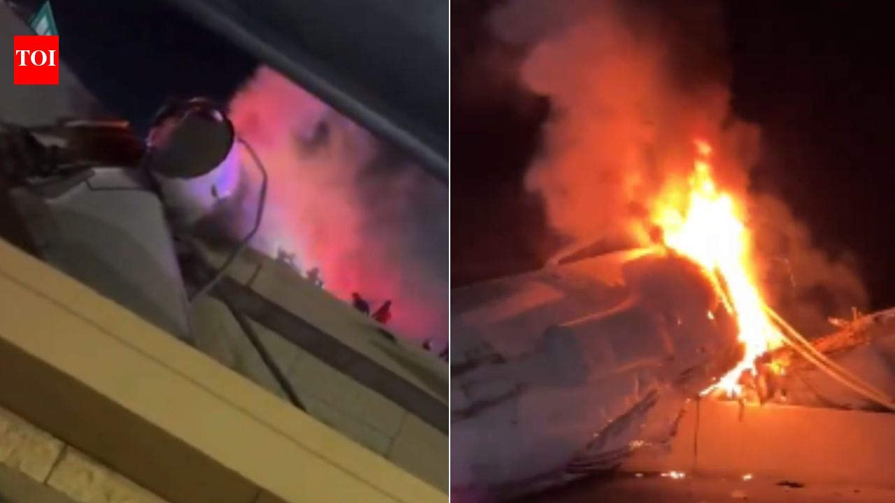 Texas plane crash: Video captures rescuers trying to free people through cockpit window
