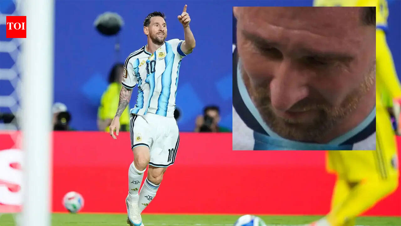 'Nothing to do with football': Messi reveals why he cried after Argentina's win