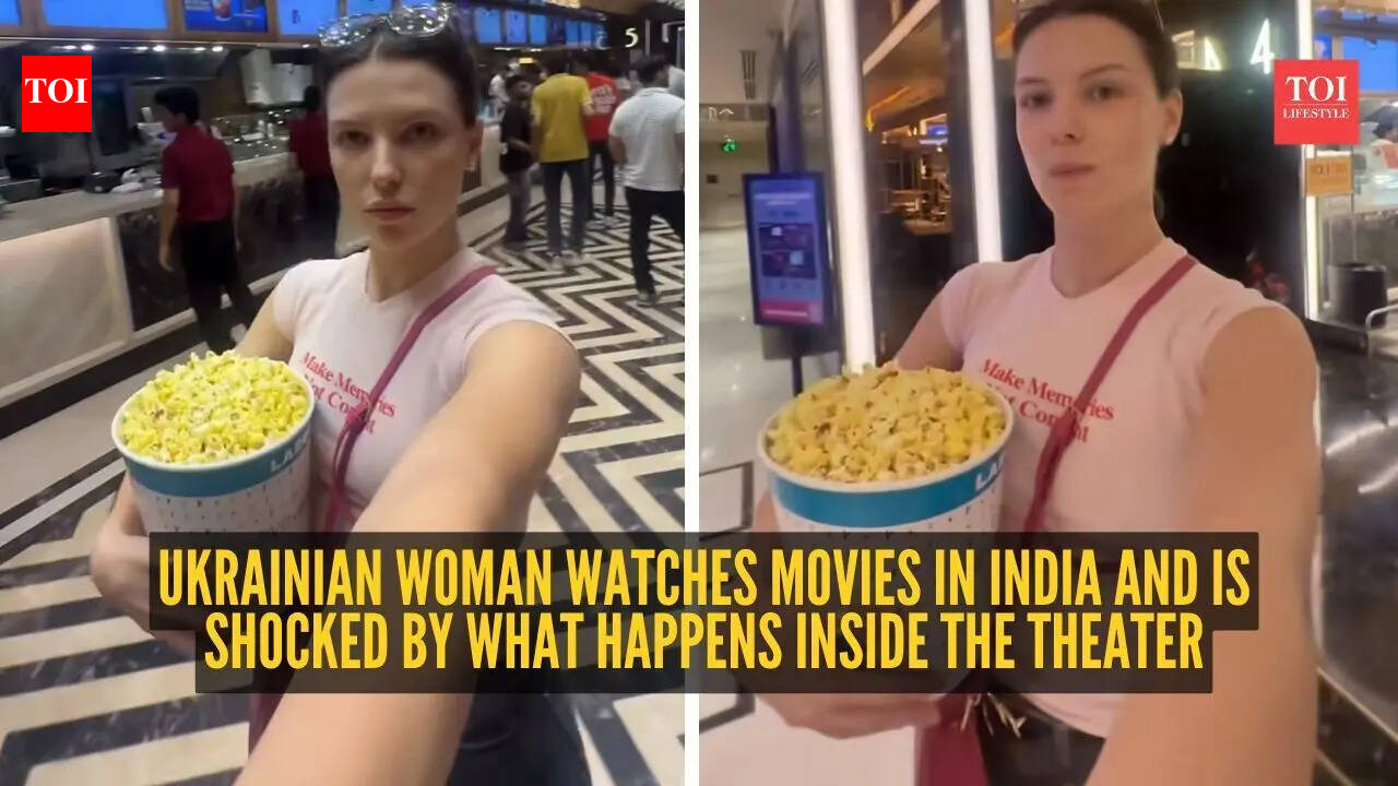 ‘Still processing’: Ukrainian woman watches movies in India and is shocked by what happens inside the theater