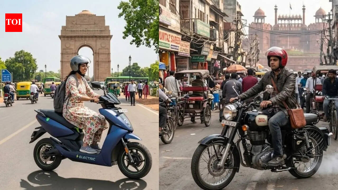 Charged up, but not sold: Why Delhi riders still cling to petrol bikes