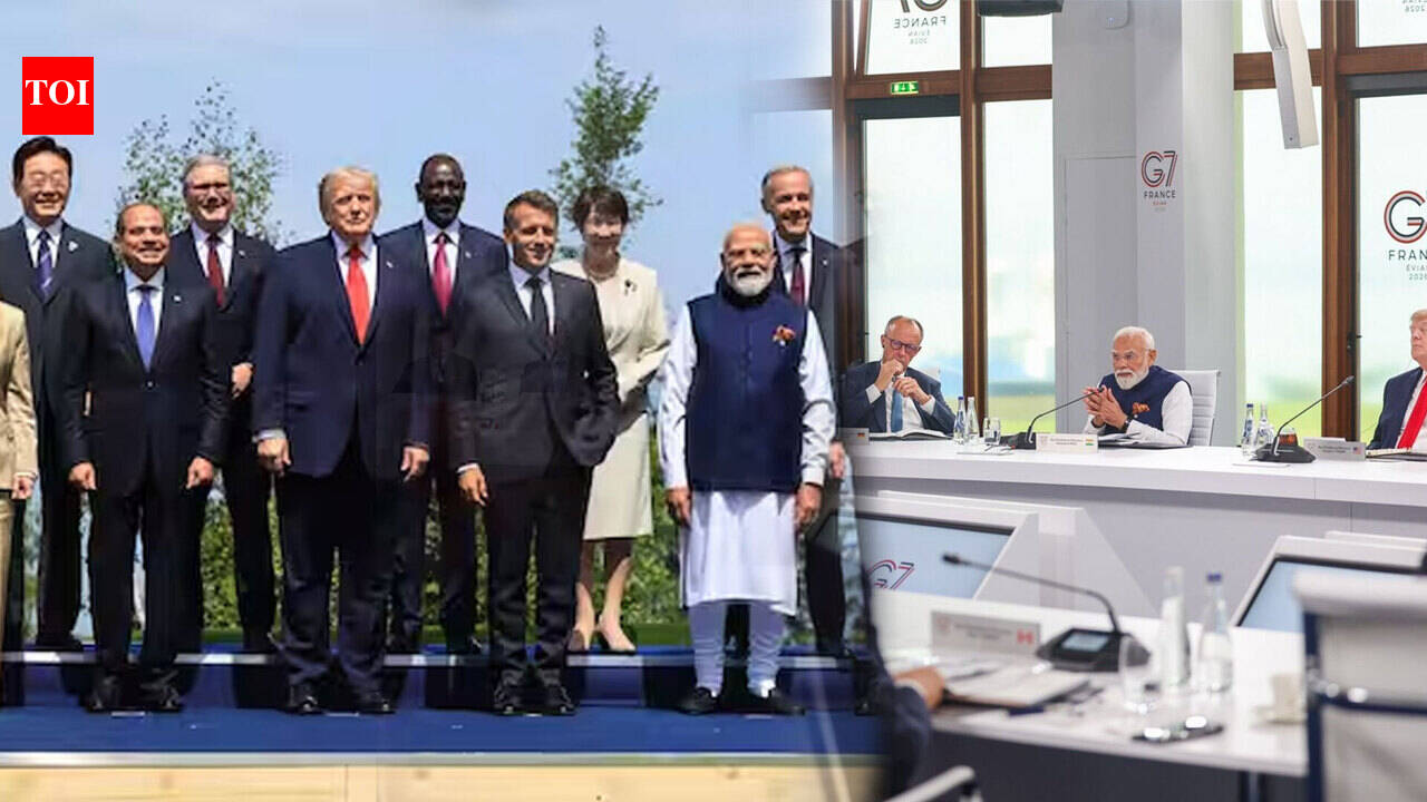 At G7 Summit, PM Modi Holds Key Talks With UAE President, UK PM On Trade, Energy And Security