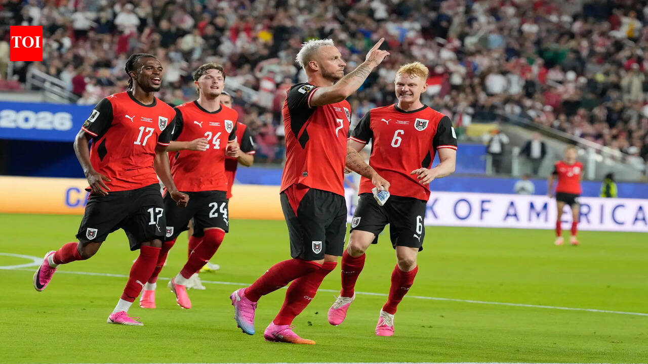 Austria vs Jordan FIFA World Cup Match Result: Austria end 36-year wait with dramatic victory over debutants Jordan | Football News - The Times of India