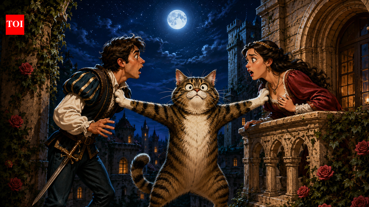 The purr-fect cameo in Romeo-Juliet’s love story