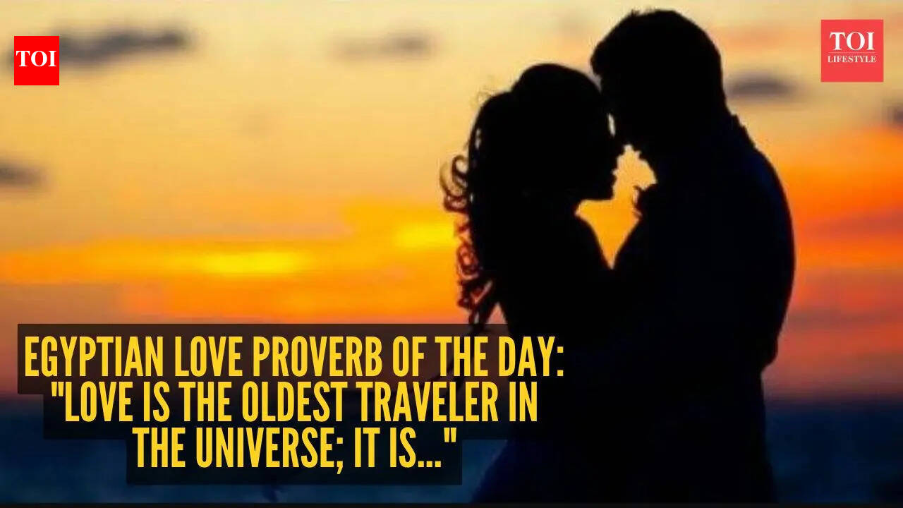 Egyptian love proverb of the day: “Love is the oldest traveler in the universe; it is…”