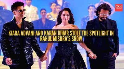 Kiara Advani and Karan Johar just delivered one of the most talked-about fashion moments of the season