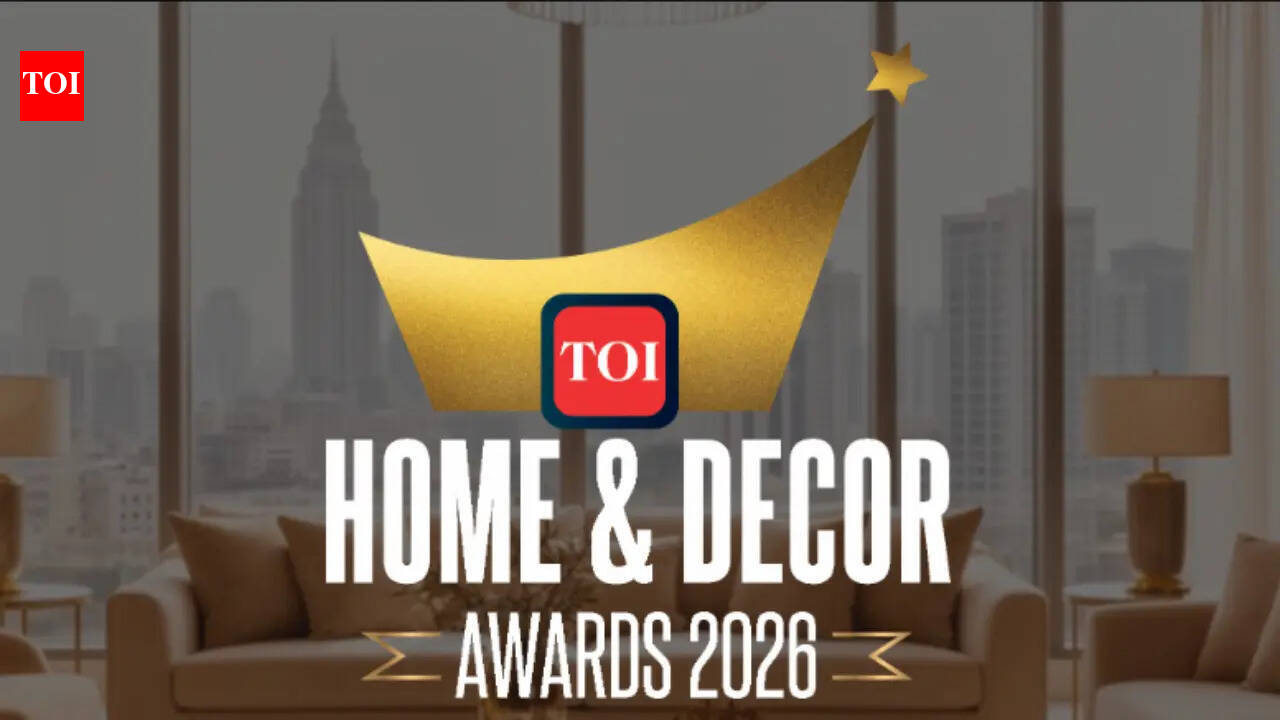 TOI Home &amp; Decor Awards 2026: Recognizing India’s design and creative talents
