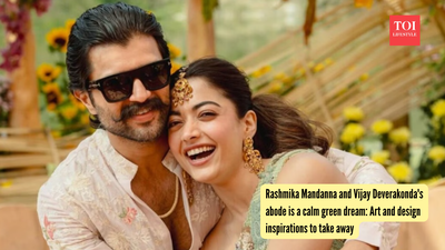 Rashmika Mandanna and Vijay Deverakonda's abode is a calm green dream: Art and design inspirations to take away