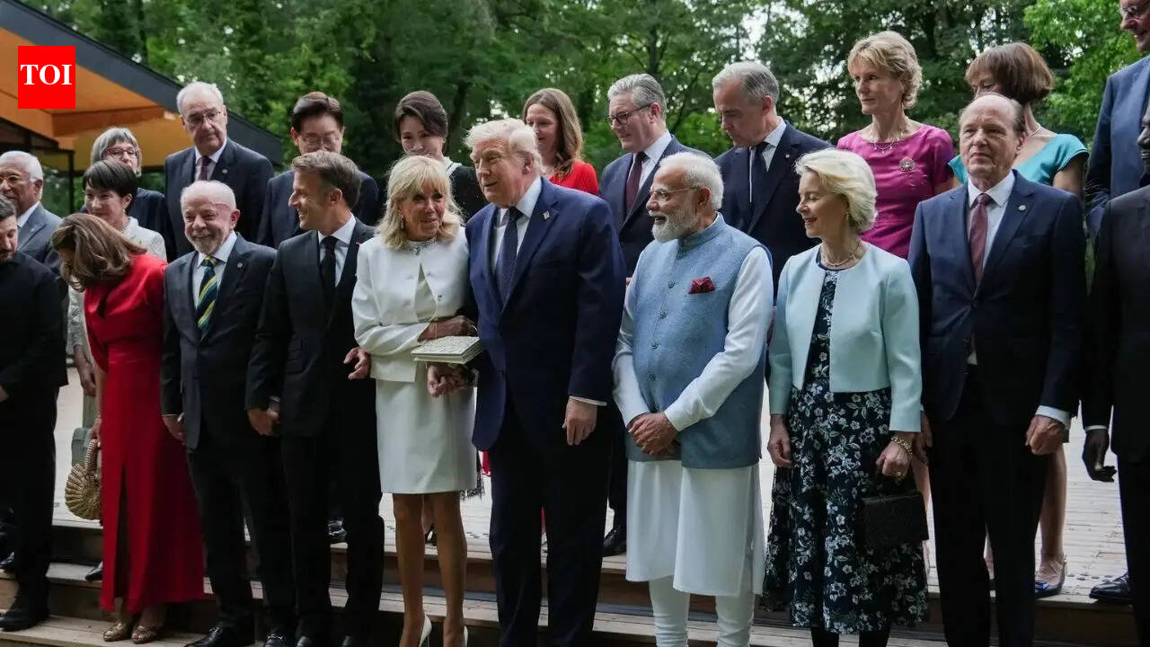 Sports, cigarettes and Greenland: What world leaders were caught discussing on G7 hot mics