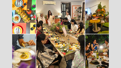 They arrive as strangers, but leave as one big well-fed happy family: Kolkata's most in-demand tables? Supper clubs hosted by women