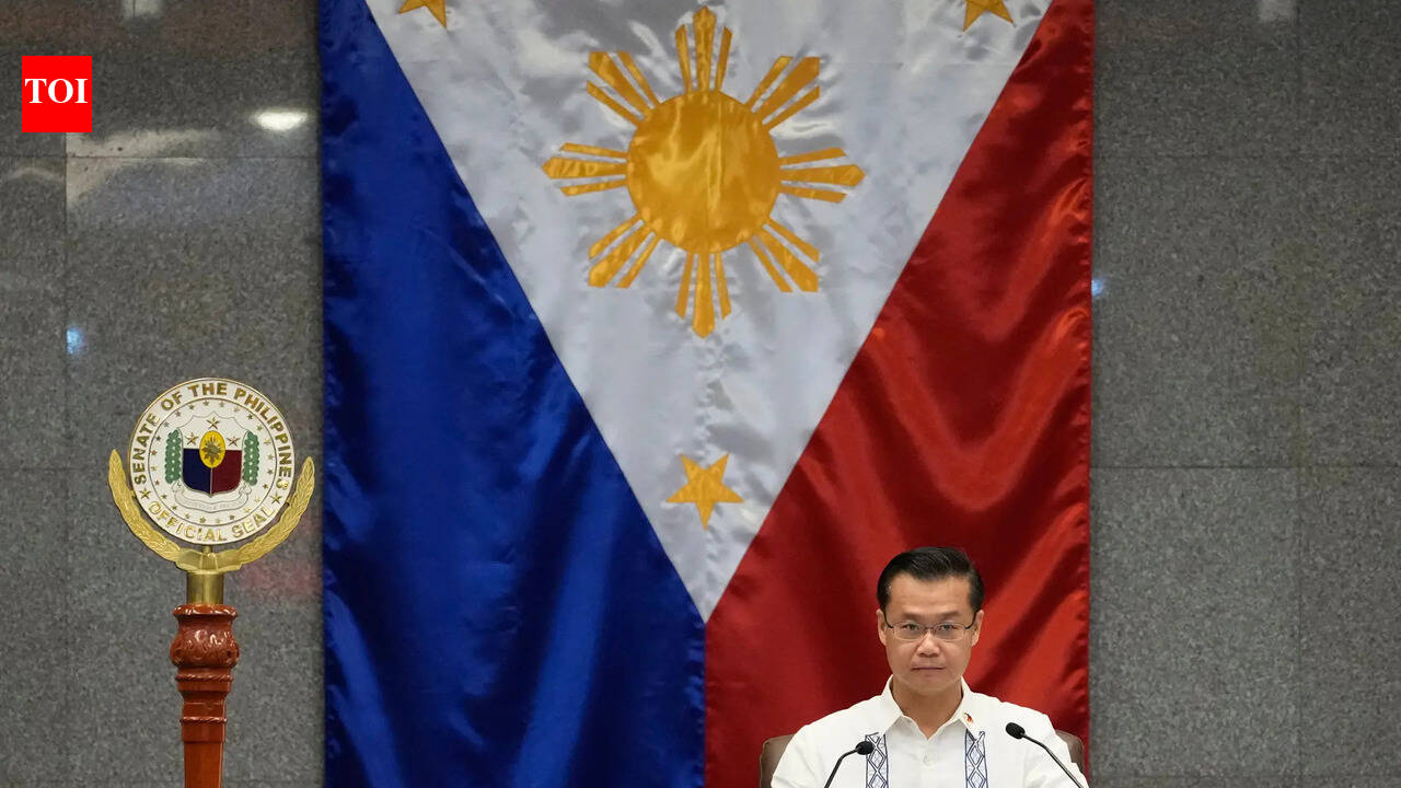 Philippine Senate president allied with Duterte removed ahead of his daughter's impeachment trial