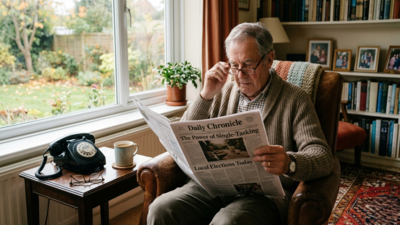 People in their 60s and 70s preserve these old-school routines, and psychology says they are better for it