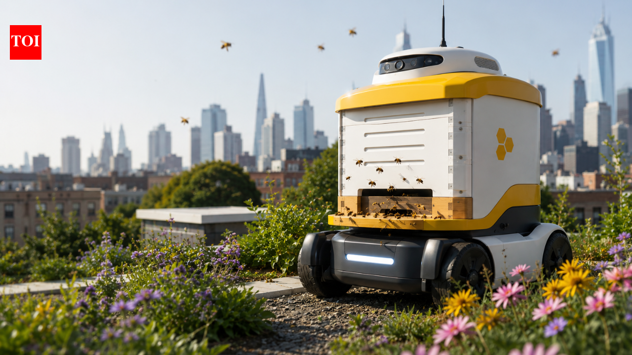 Meet MOBEE: The self-driving beehive designed to help bees find flowers across the city