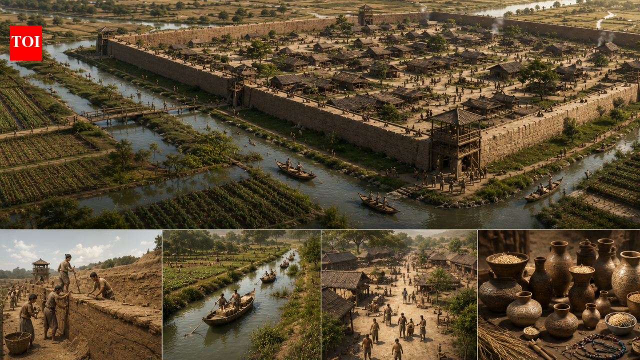 Ancient Chinese city opens hidden treasures to visitors: How the 5,000-year-old Shijiahe civilisation built walls, canals and a thriving urban centre