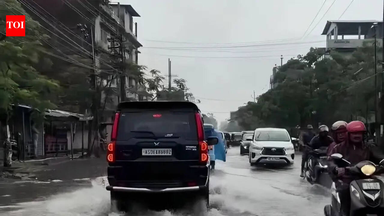 Rain triggers massive waterlogging across Dibrugarh