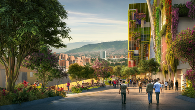 How a Colombian city cut temperatures by 2°C with 2.5 million plants and 880,000 trees