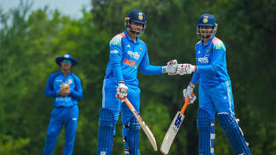 India A thrash Afghanistan A by 101 runs to storm into Tri-Nation A Series final