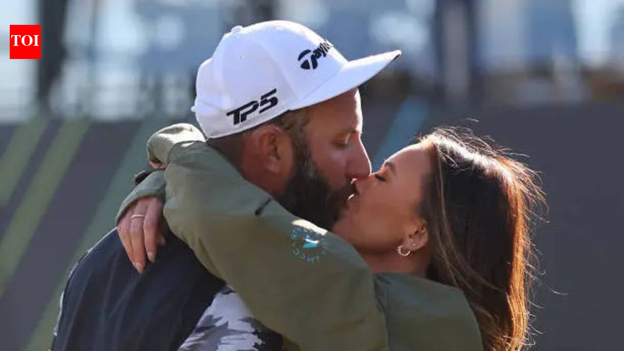 Who is LIV Golf League golf star Dustin Johnson wife? Meet Paulina Gretzky NHL legend Wayne Gretzky daughter and mother of two