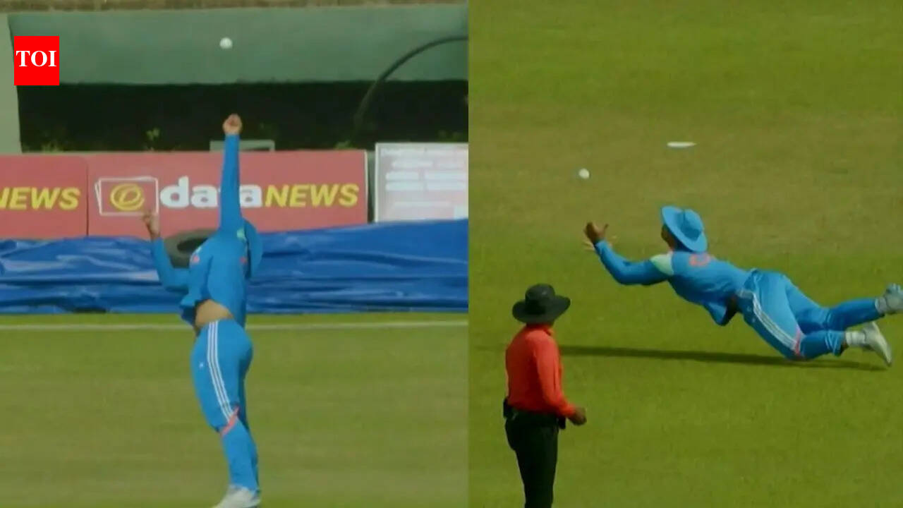 Sooryavanshi turns eagle to grab a stunner during IND A vs AFG A - Watch