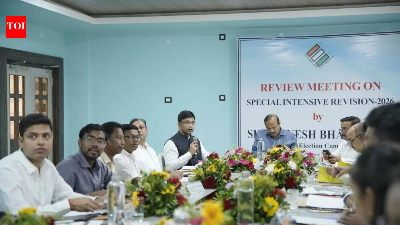 Deputy election commissioner reviews SIR progess in Ganjam