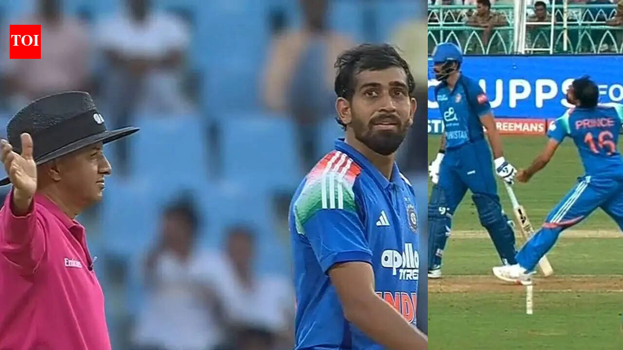 Prince Yadav's dream debut turns sour as maiden ODI wicket is ruled no-ball