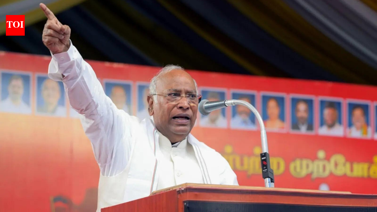 BJP moves privilege notice in RS against Kharge over PM Modi remarks