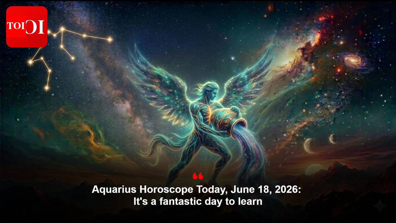 Aquarius Horoscope Today, June 18, 2026: It's a fantastic day to learn