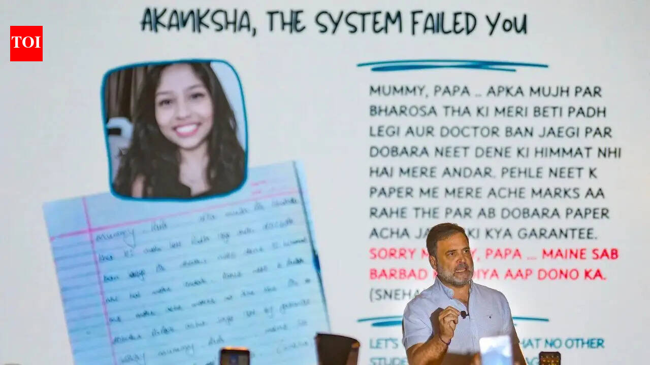 India's education system crushes children: Rahul Gandhi at Kota rally