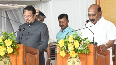 Puducherry cabinet expanded; three new ministers sworn in, portfolios to be allocated soon