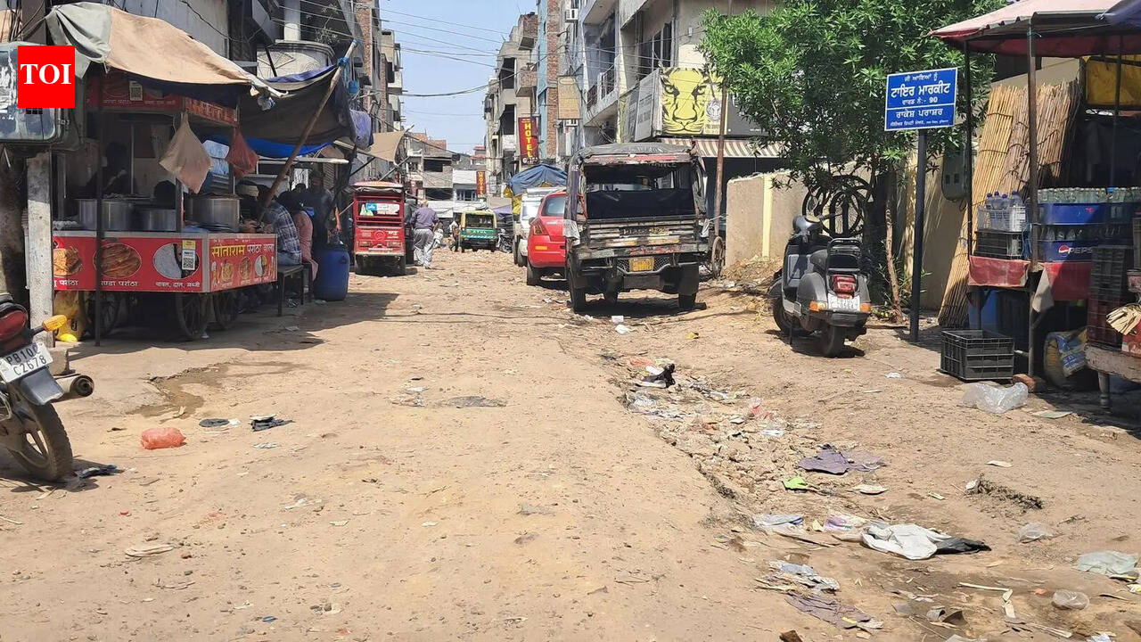 Bitumen shortage deepens Ludhiana’s pothole crisis before rains; Iran conflict halts Punjab city’s roadworks.