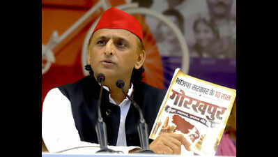 For BJP dharm is dhan: Akhilesh on donation scam row