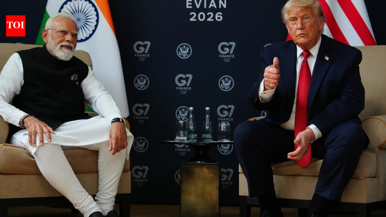 PM Modi seeks 'highest priority' for seafarers in W Asia peace deal in meeting with Trump; US president reiterates he ended 8 wars, mentions G2