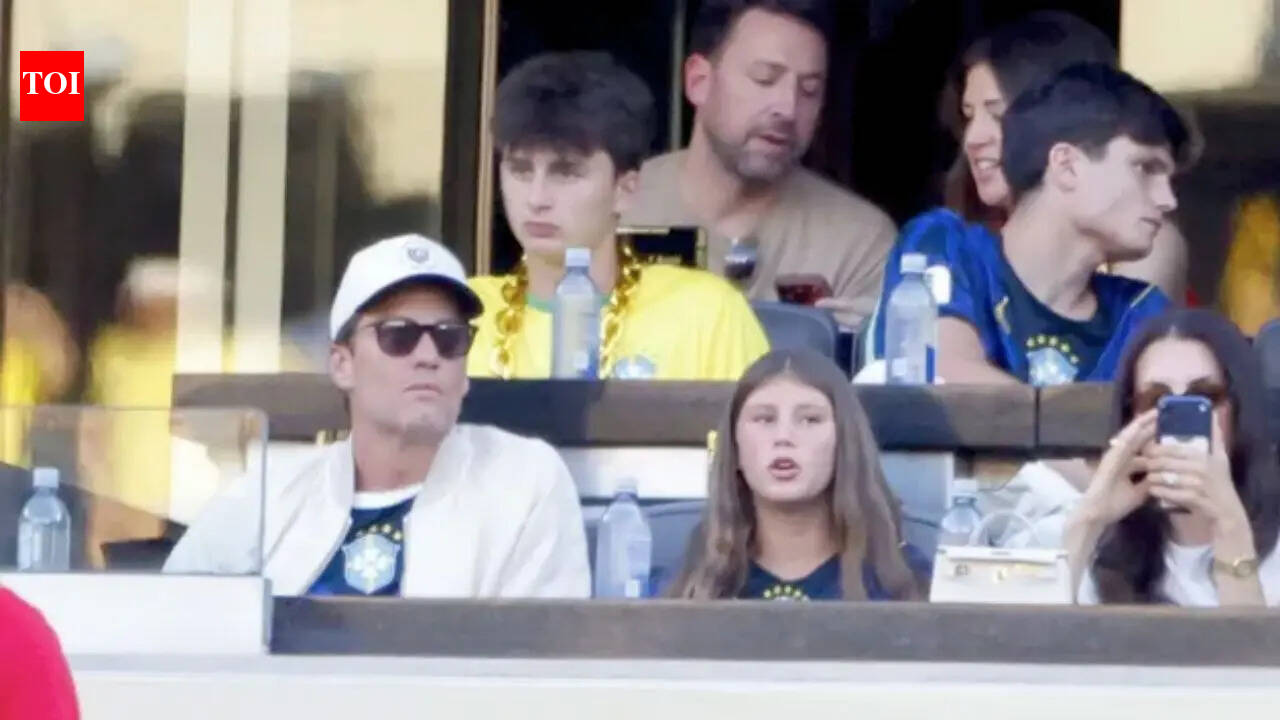 Tom Brady reveals the adorable sushi-inspired story behind his viral World Cup handshake with daughter Vivian