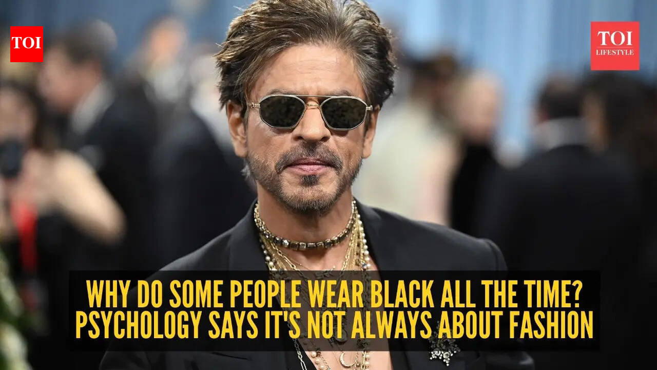 If black is your favourite colour to wear, psychology says there's a reason