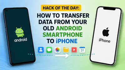  How to transfer data from your old Android smartphone to iPhone