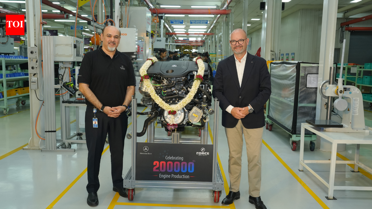 Force Motors builds 200,000th Mercedes-Benz engine in India: Details