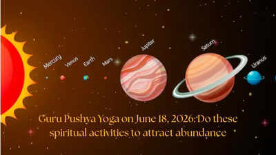 Guru Pushya Yog on June 18, 2026: Do these spiritual activities to attract abundance