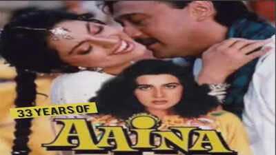 Jackie Shroff marks 33 years of 'Aaina' starring Juhi Chawla, Amrita Singh