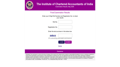 ICAI CA Final May 2026 result released at icai.org: Direct link to download scorecards here