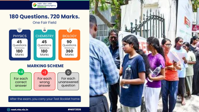 NEET UG re-exam 2026 on June 21: NTA shares key details on exam pattern, marking scheme