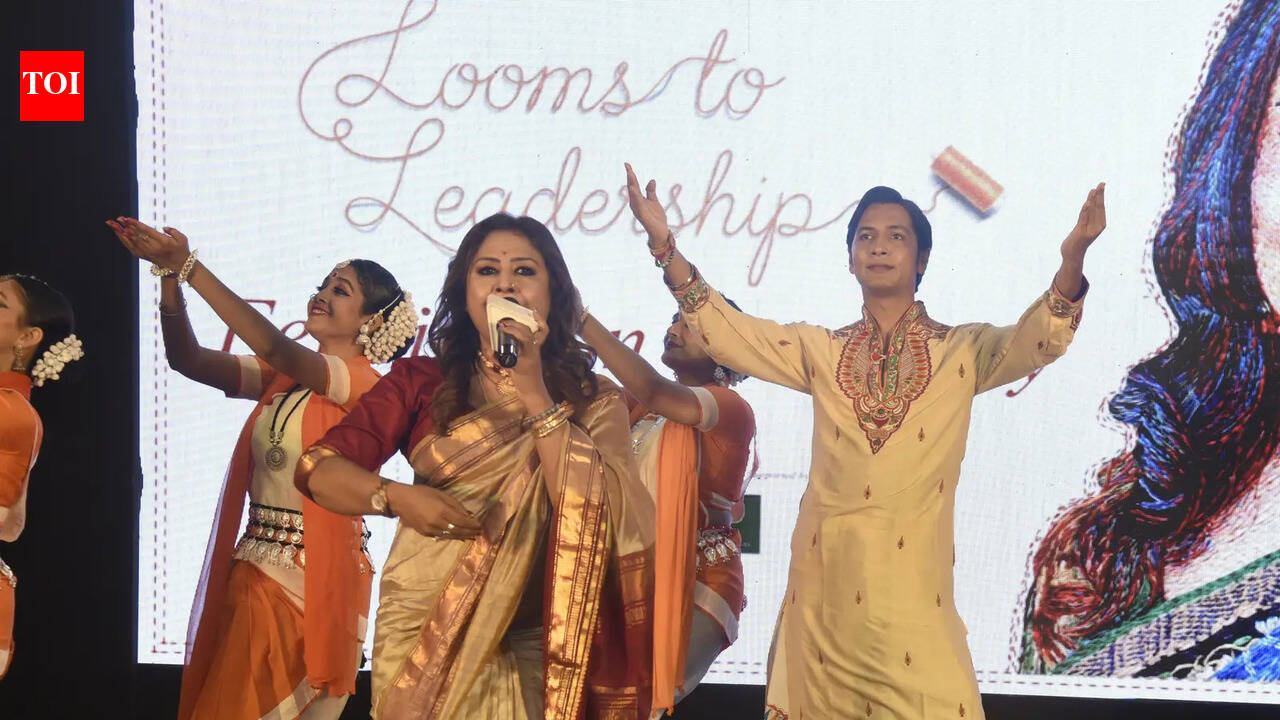 Agnimitra Paul shares her journey from the world of fashion to politics at a city event