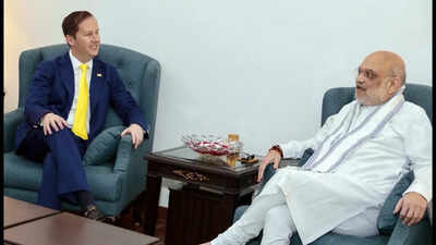 US Ambassador Sergio Gor calls on Amit Shah