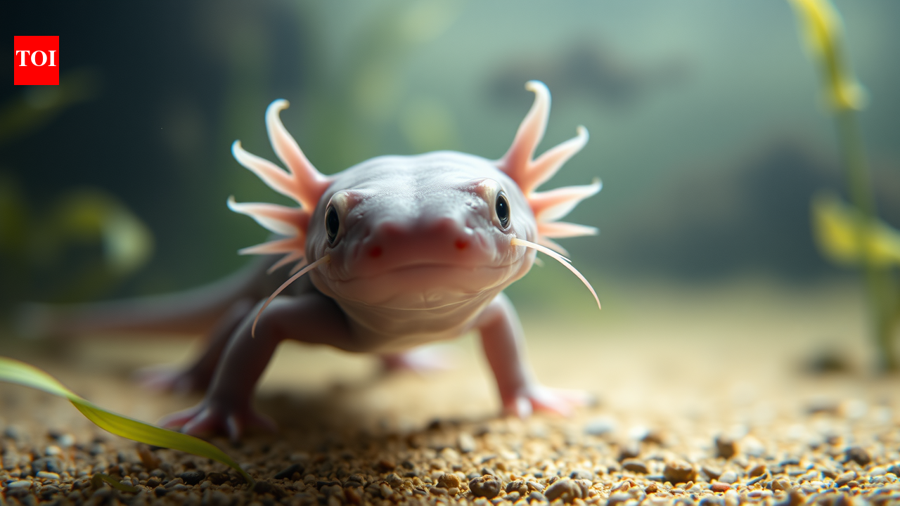 The smiling salamander that can regrow its brain, heart and limbs; scientists think its secrets could help transform human medicine